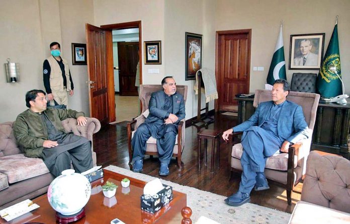 وزیر اعظم عمران خان سے گورنر سندھ عمران اسمٰعیل کی ملاقات