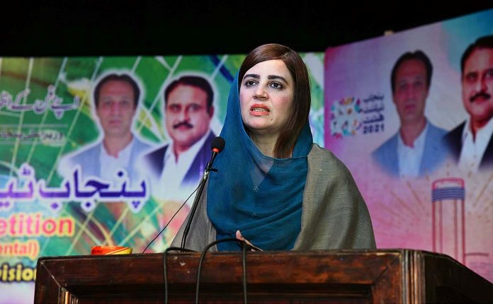 پنجاب حکومت فن وثقافت کے فروغ کے لیے اہم اقدامات کررہی ہے، وزیر مملکت برائے موسمیاتی تبدیلی زرتاج گل کا تقریب سے خطاب پنجاب حکومت فن وثقافت کے فروغ کے لیے اہم اقدامات کررہی ہے، وزیر مملکت برائے موسمیاتی تبدیلی زرتاج گل کا تقریب سے خطاب