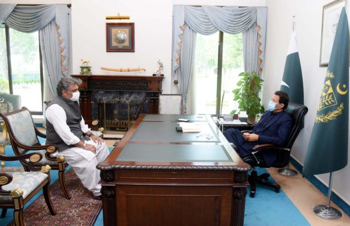 وزیراعظم عمران خان سے وزیر برائے بحری امور سید علی حیدر زیدی کی ملاقات، جاپان کی گرانٹ سے اپ گریڈ ہونے والے کورنگی فش ہاربر بارے بریفنگ دی وزیراعظم عمران خان سے وزیر برائے بحری امور سید علی حیدر زیدی کی ملاقات، جاپان کی گرانٹ سے اپ گریڈ ہونے والے کورنگی فش ہاربر بارے بریفنگ دی