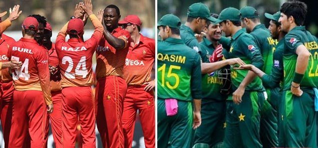 پاکستان اور زمبابوے کے درمیان پہلا ٹی -20 انٹرنیشنل کرکٹ میچبدھ کو کھیلا جائے گا