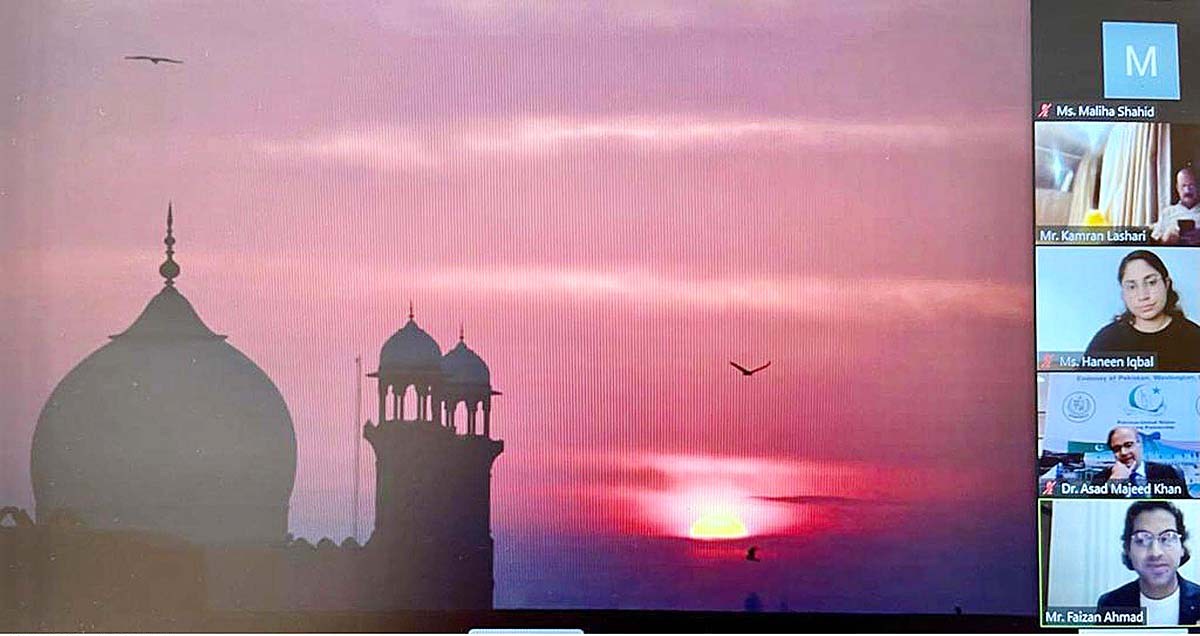 امریکہ میں پاکستانی سفارتخانہ کے زیر اہتمام ”لاہور کے تاریخ ، ثقافت اورلذت بھرے پکوانوں کے حسین امتزاج“ کے موضوع پر ورچوئل ٹور کا اہتمام