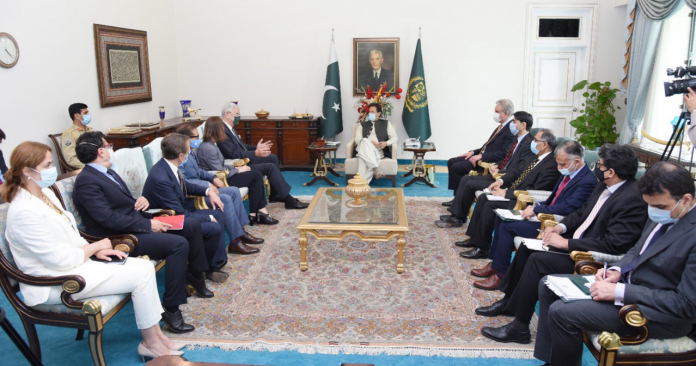 وزیراعظم عمران خان سے اقوام متحدہ کی جنرل اسمبلی کے صدر ولکن بوزکر کی ملاقات