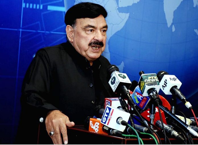 دہشت گرد’’ را ‘‘کی مدد سے پاکستان میں امن کو سبوتاژ کرنے کی کوشش کر رہے ہیں،شیخ رشید احمد