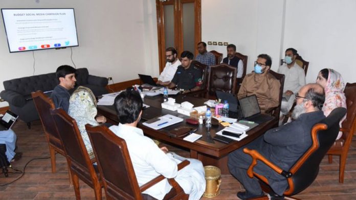وزراعلیٰ بلوچستان کی زیر صدارت اجلاس ،آئندہ سال کے بجٹ کو میڈیا کے ذریعے اجاگر کرنے بارے اقدامات پر غور