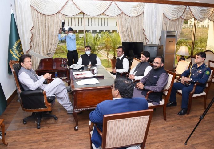 وزیر اعظم عمران خان سے اوورسیز پاکستانیز فورم کے وفد کی شاہد رضا رانجھا کی سربراہی میں ملاقات