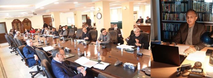 وفاقی وزیر برائے اقتصادی امور عمر ایوب خان کی زیر صدارت کابینہ کی اقتصادی رابطہ کمیٹی کا اجلاس، آٹو انڈسٹری ڈویلپمنٹ اینڈ ایکسپورٹ اور ٹیکسٹائل پالیسیوں کی منظوری دے دی