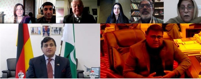 وزیرخزانہ شوکت ترین سے پاکستان میں برطانوی ہائی کمشنرڈاکٹرکرسٹیان ٹرنرکی ملاقات
