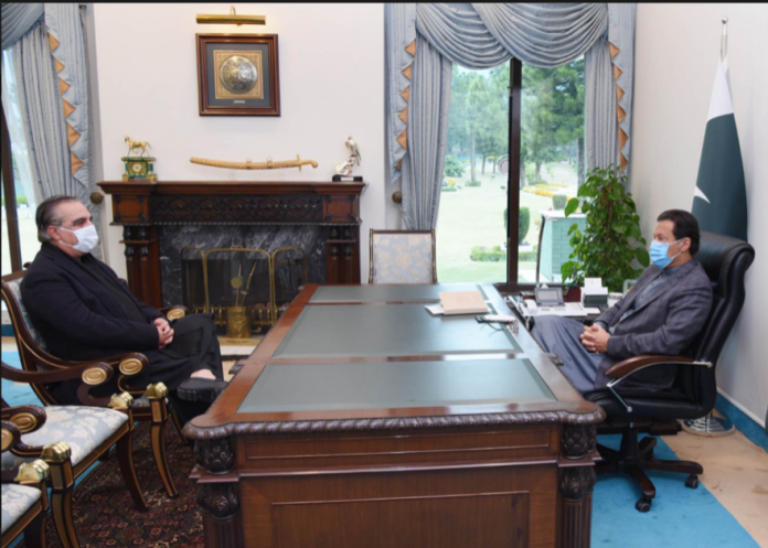 وزیراعظم عمران خان سے گورنر سندھ عمران اسماعیل کی ملاقات