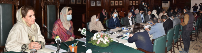 معذور افراد کو با صلاحیت اور ہنر مند بنانا موجودہ حکومت کی اہم ترجیحات میں شامل ہے،خاتون اول بیگم ثمینہ علوی کا اجلاس سے خطاب