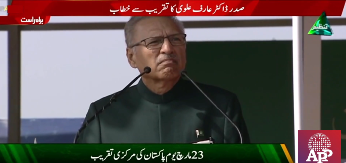 پاکستان اپنی خودمختاری پر کبھی سمجھوتہ نہیں کرے گا،کسی بھی بیرونی جارحیت سے سختی سے نمٹا جائے گا، صدر مملکت ڈاکٹر عارف علوی