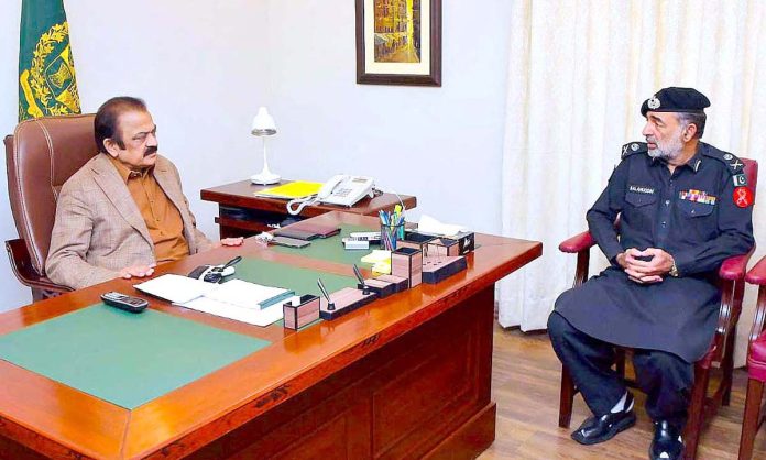 ایف سی کو موثر فورس بنانے کیلئے تمام ضروری مالی اورتکنیکی وسائل فراہم کریں گے، وزیر داخلہ