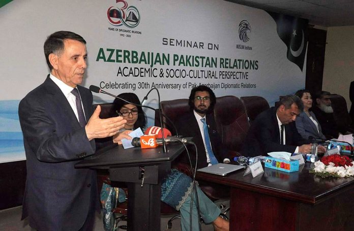 مسلم انسٹیٹیوٹ کی جانب سے "پاکستان آذربائیجان تعلقات؛ تعلیمی اور سماجی ثقافتی نقطہ نظر" کے موضوع پر سیمینار کا انعقاد