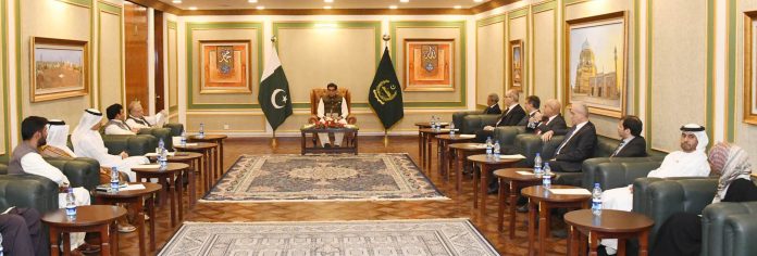 سپیکر قومی اسمبلی راجہ پرویز اشرف کا عرب ممالک پر مشتمل گروپ برائے آئی پی یو ممبر ممالک کے اعزاز میں استقبالیہ