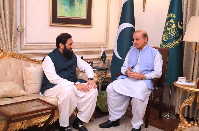 وزیر اعظم شہباز شریف سے گورنر پنجاب محمد بلیغ الرحمان کی ملاقات