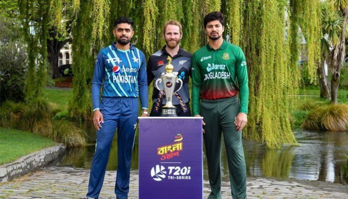 تین ملکی ٹی 20 سیریز، نیوزی لینڈ اور بنگلہ دیش کی ٹیمیں کل اتوار کو مدمقابل ہوں گی