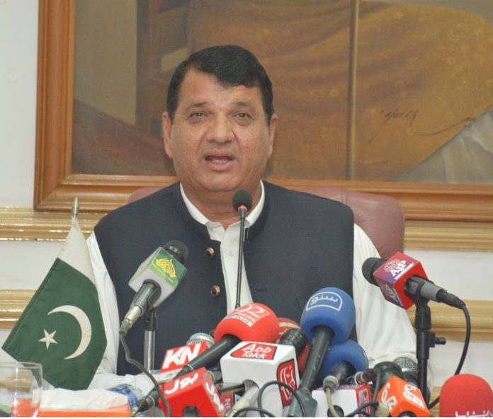 آرمی چیف کی تعیناتی ، عام انتخابات مقررہ وقت پر آئین کے مطابق ہوں گے، انجینئر امیر مقام کی پریس کانفرنس