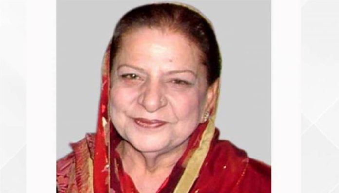 پاکستان مسلم لیگ (ن) شعبہ خواتین کی سابق صدر، سینئر پارلیمنٹیرین بیگم نجمہ حمید انتقال کر گئیں، مرحومہ نجمہ حمید رکن قومی اسمبلی طاہرہ اورنگزیب کی بڑی بہن اور وفاقی وزیر اطلاعات مریم اورنگزیب کی خالہ تھیں