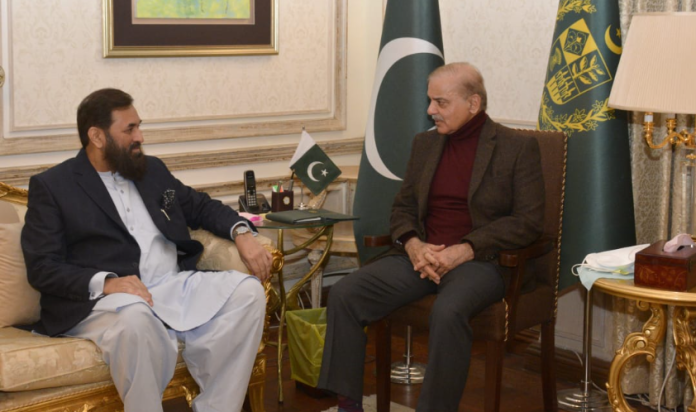 وزیرِ اعظم محمد شہباز شریف سے گورنر پنجاب بلیغ الرحمن کی ملاقات