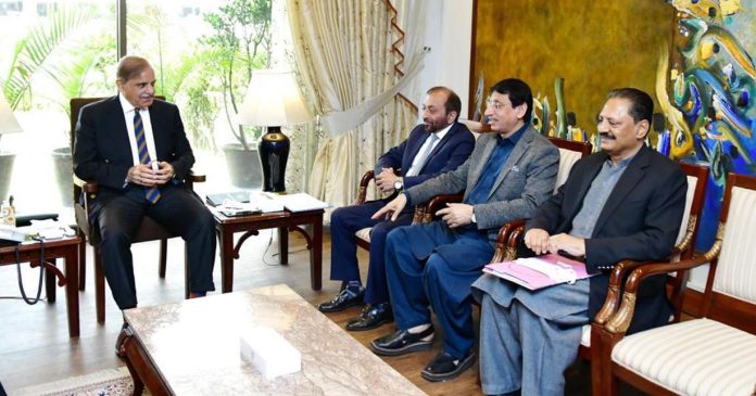 وزیر اعظم محمد شہباز شریف سے متحدہ قومی موومنٹ کے وفد کی ملاقات