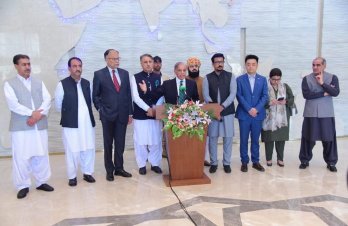 وزیراعظم محمد شہباز شریف کی گوادر میں پریس کانفرنس