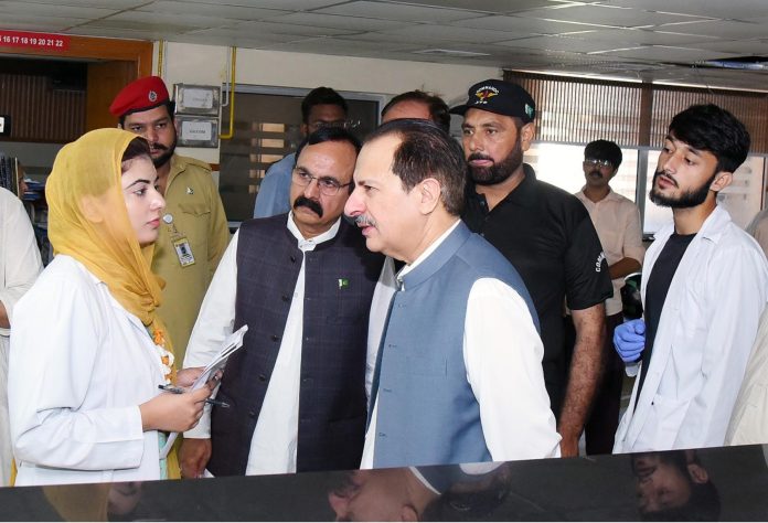 نگراں وزیر صحت