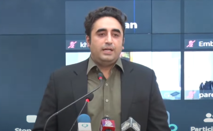 بلاول بھٹو زرداری کی سربراہی میں پی پی پی پارلیمانی پارٹی کا مشترکہ اجلاس