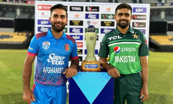 آئی سی سی مینز کرکٹ ورلڈکپ ،پاکستان کا افغانستان کے خلاف ٹاس جیت کر پہلے بیٹنگ کا فیصلہ پاکستان افغانستان