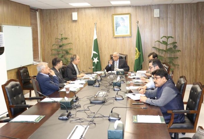 نگران وفاقی وزیر منصوبہ بندی و ترقی سمیع سعید کی زیر صدارت فور آر ایف کے حوالے سے تفصیلی جائزہ اجلاس سمیع سعید