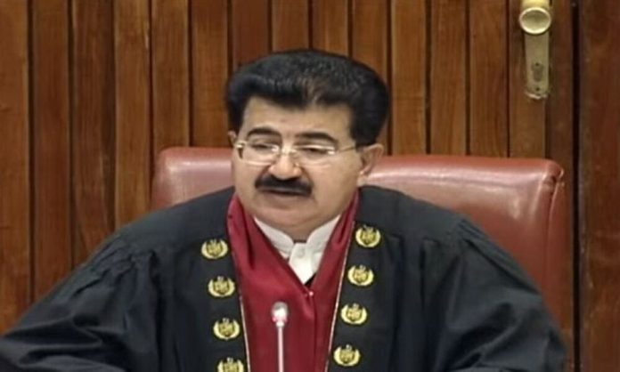 چیئرمین سینیٹ محمد صادق سنجرانی