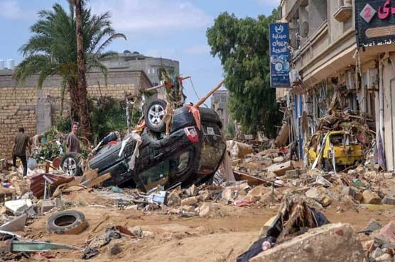لیبیا کے سیلاب متاثرہ علاقوں