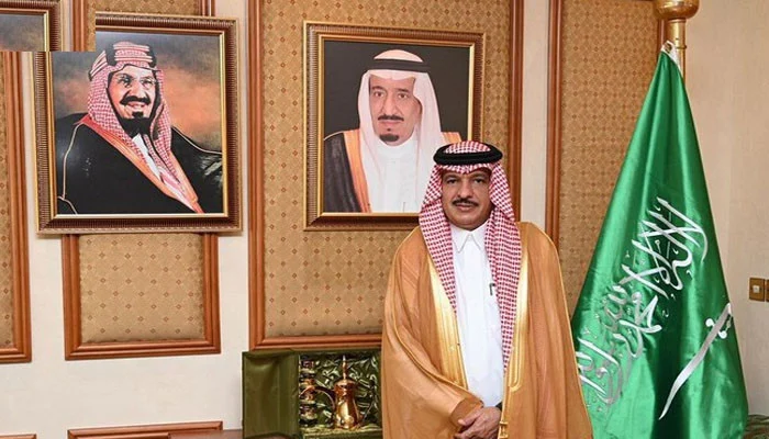 سعودی عرب کے نئے سفیر عبداللہ بن سعود العنزی