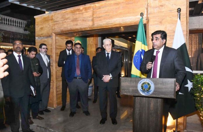 وفاقی وزیر تجارت ڈاکٹر گوہر اعجاز کی برازیل کے قومی دن کی تقریب میں بطور مہمان خصوصی شرکت