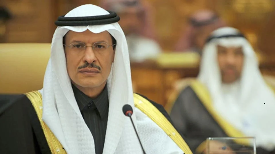 سعودی وزیر توانائی شہزادہ عبدالعزیز بن سلمان