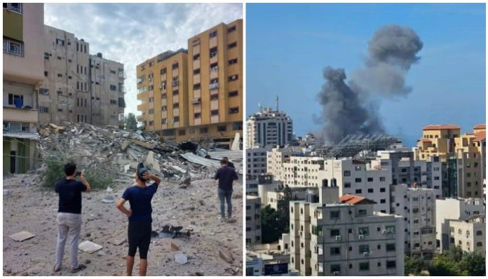 اسرائیل کے غزہ اور لبنان پر فضائی حملے،کئی فلسطینی شہید