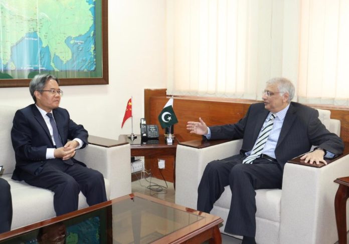 سی پیک کے تحت خصوصی اقتصادی زونز پرکام تیزی سے جاری ہے،نگران وفاقی وزیرمنصوبہ بندی کی چینی سفیر سے ملاقات میں گفتگو