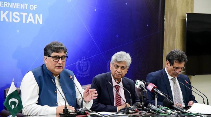 وفاقی کابینہ کے اجلاس کے بعدوزیر اطلاعات مرتضیٰ سولنگی کی میڈیا بریفنگ