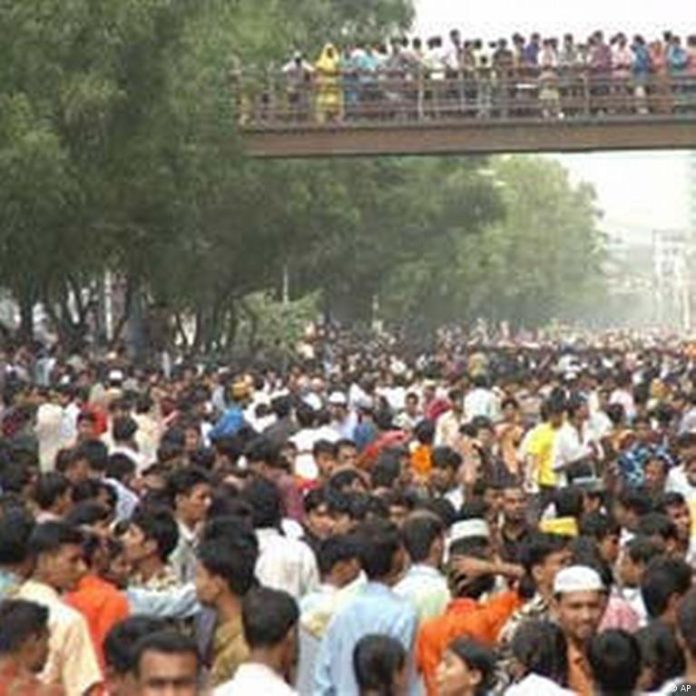 Workers protest