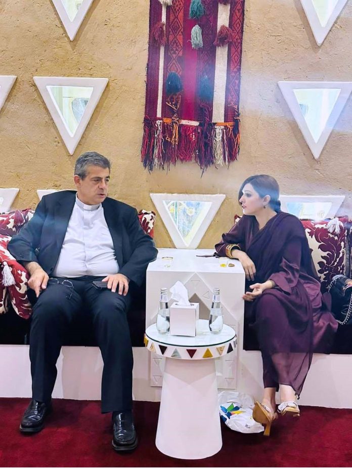 وزیر اعظم کی معاون خصوصی برائے انسانی حقوق مشعال حسین ملک کی ویٹی کن سٹی کے ہز ایکسیلینسی پوپ فرانسس کے چیف ایڈوائزر سے ملاقات ،