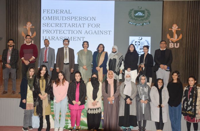 ہراساں کرنے کے کلچر کو ختم کرنے کے لئے مردوں کے رویوں کو تبدیل کرنے کی ضرورت ہے ، وفاقی محتسب برائے انسداد ہراسیت فوزیہ وقار کا سیمینار سے خطاب