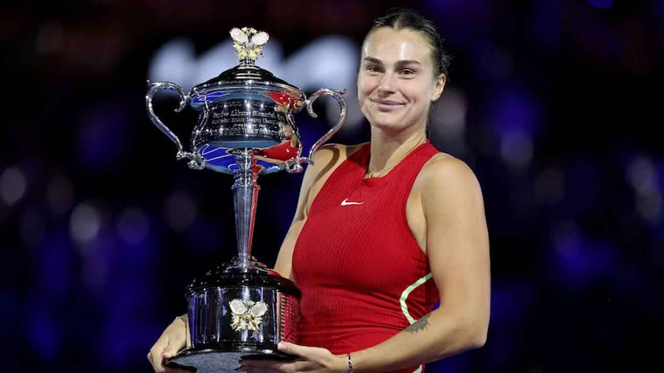سیکنڈ سیڈڈ آرینا سبالینکا کا کامیاب دفاع، آسٹریلین اوپن ٹینس ویمنز سنگلز ٹائٹل مسلسل دوسری مرتبہ اپنے نام کرلیا