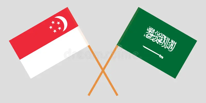 Ministers of Singapore and Saudi Arabia meet