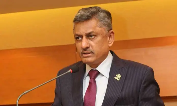 نگران وزیر برائے صنعت و تجارت محمد یونس ڈھاگا کا نوری آباد انڈسٹریل اسٹیٹ کا دورہ