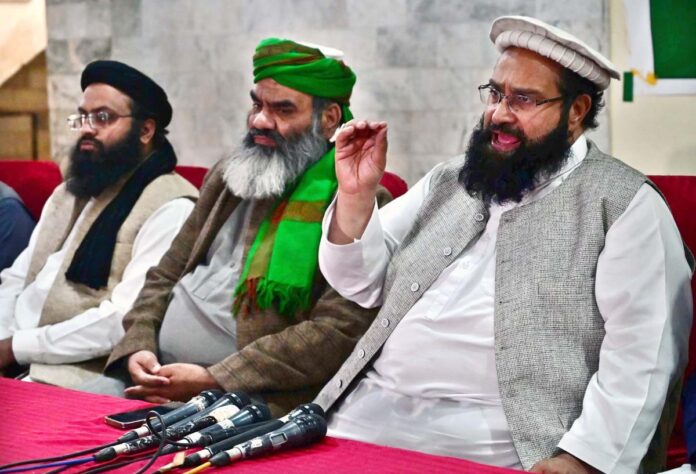 ملکی ترقی اور سیاسی استحکام کے لئے تمام سیاسی جماعتیں میثاق پاکستان کریں ، حافظ طاہر محمود اشرفی