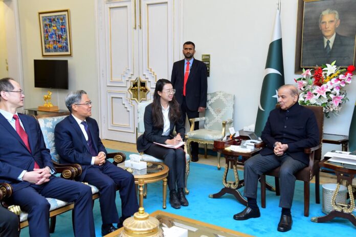 وزیراعظم محمد شہبازشریف سے چین کے سفیر کی ملاقات