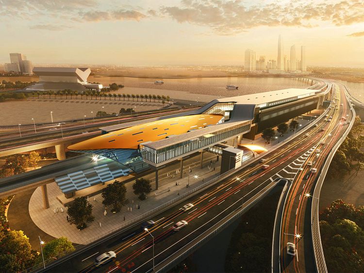 Dubai Metro Blue Line