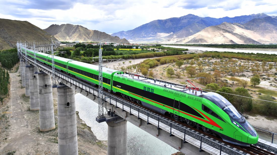 First bullet train service