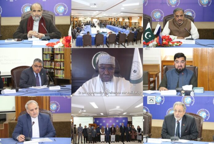 انسٹی ٹیوٹ آف سٹریٹجک سٹڈیز میں”اسلامو فوبیا سے نمٹنے کے لئے عالمی یکجہتی کی اہمیت“پر گول میز کانفرنس، چیئرمین اسلامی نظریاتی کونسل، ایران اور ترکیہ کے سفیروں کی شرکت