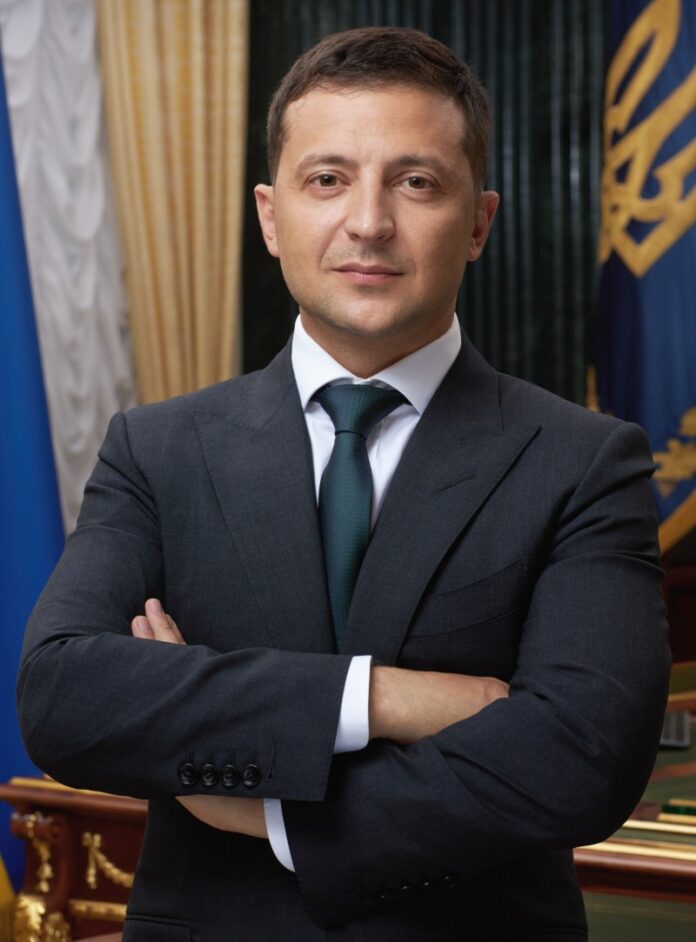 Ukrainian President Volodymyr Zelensky