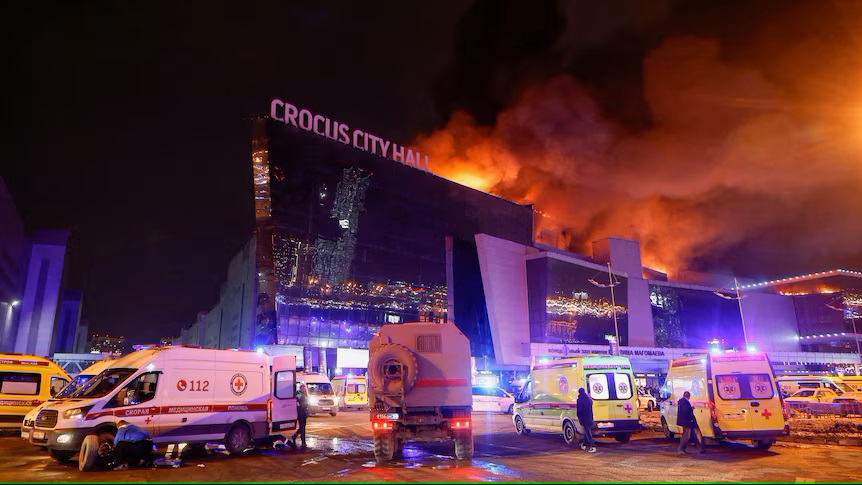 Attacks concert hall