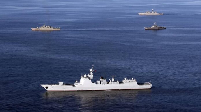 Joint naval exercises